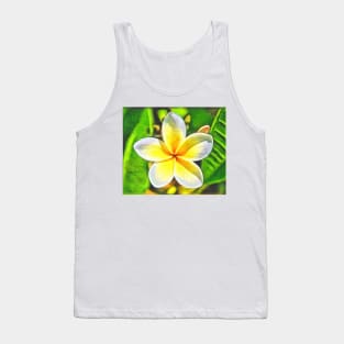 Plumeria Tank Top